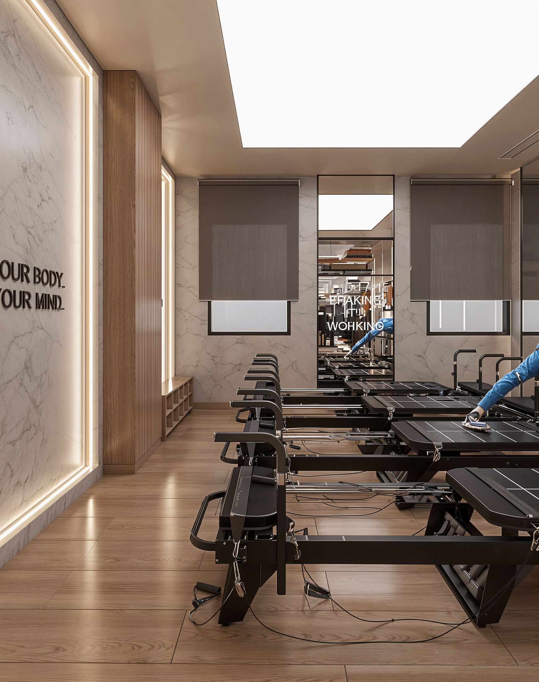 Smart Gym — Rock Gold Mall, New Cairo — Xforms Studio