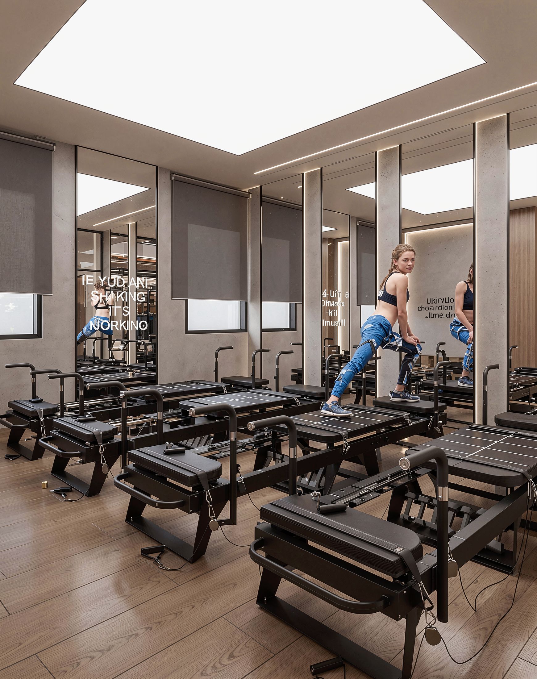 Smart Gym — Rock Gold Mall, New Cairo — Xforms Studio