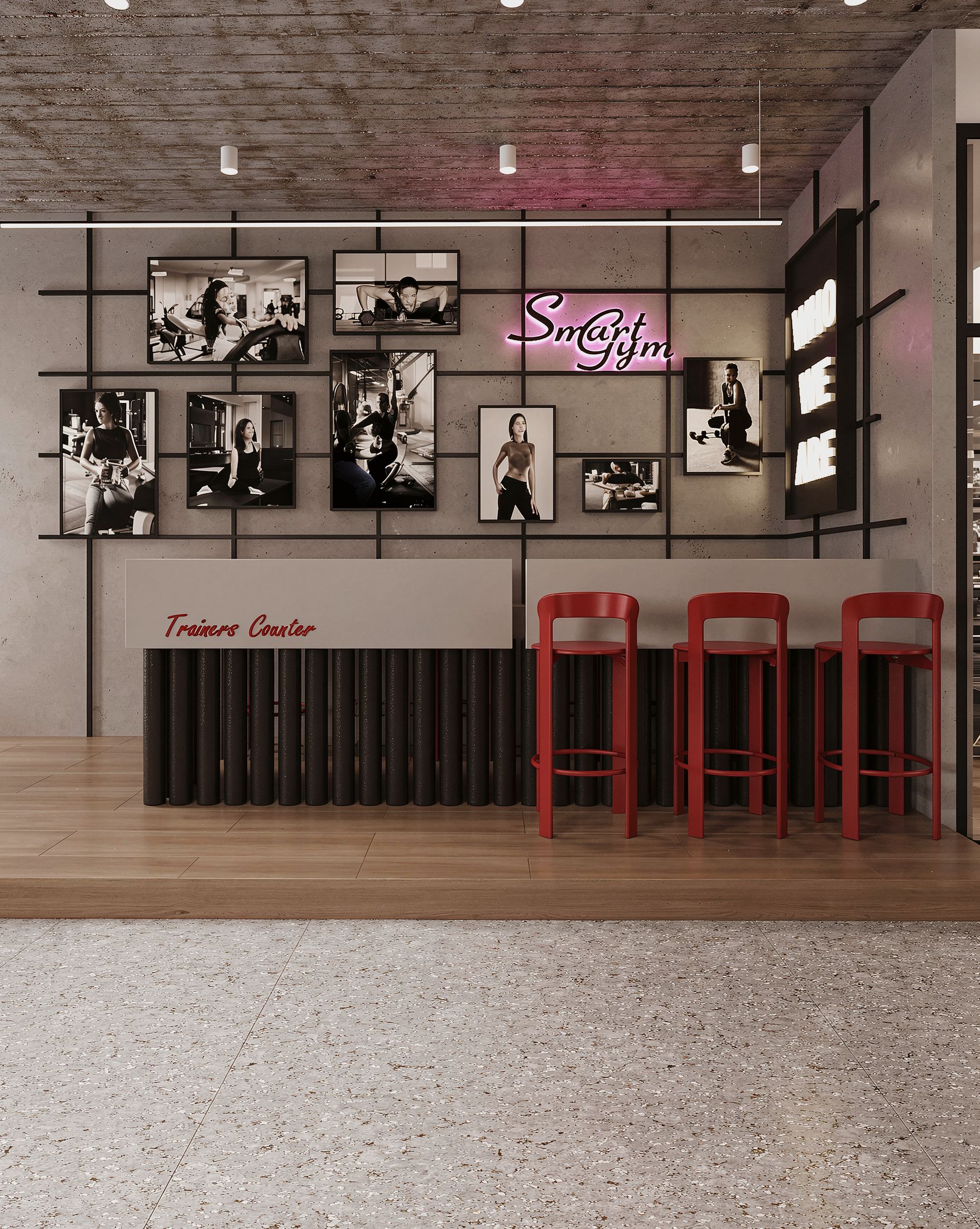 Smart Gym — Rock Gold Mall, New Cairo — Xforms Studio