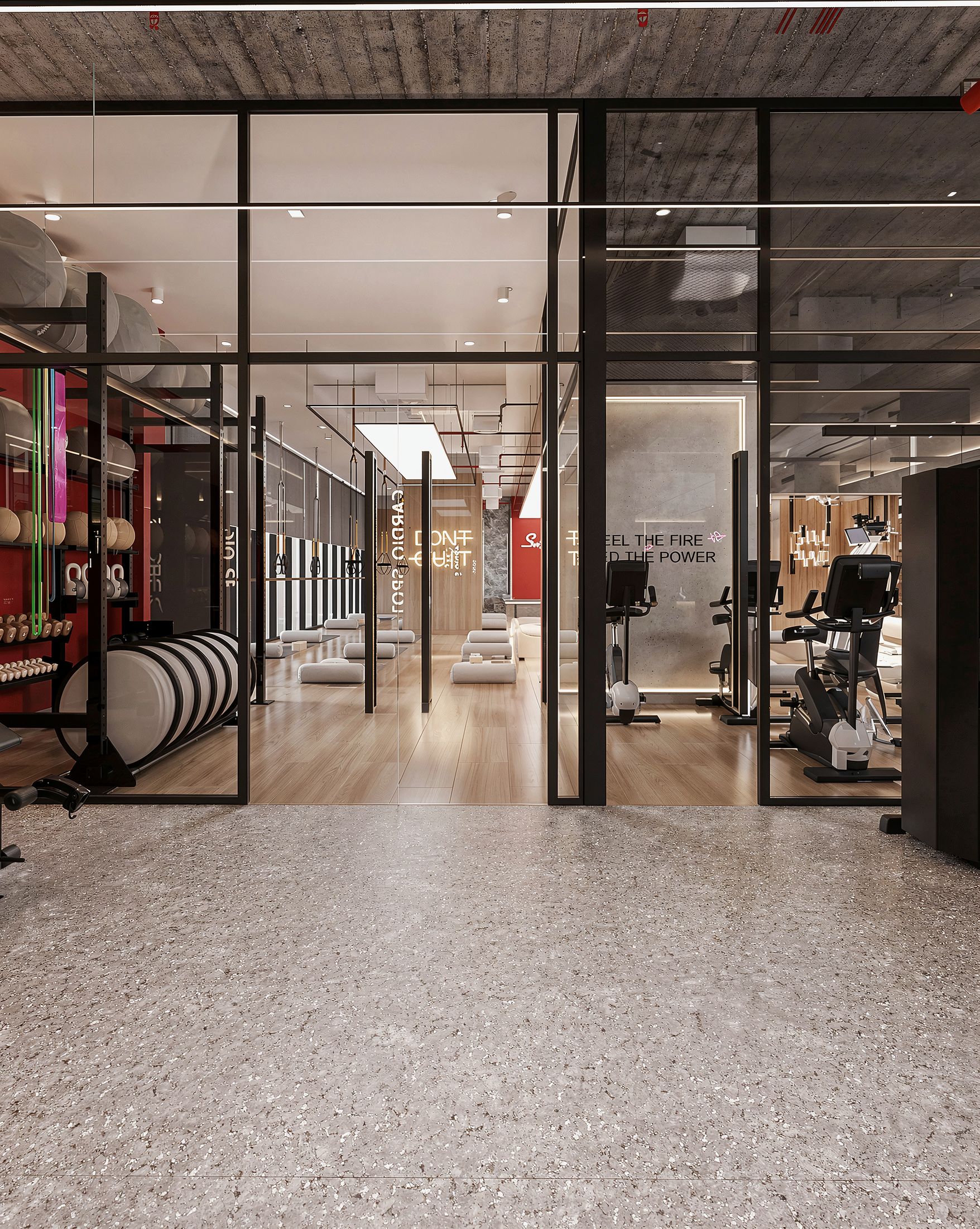 Smart Gym — Rock Gold Mall, New Cairo — Xforms Studio