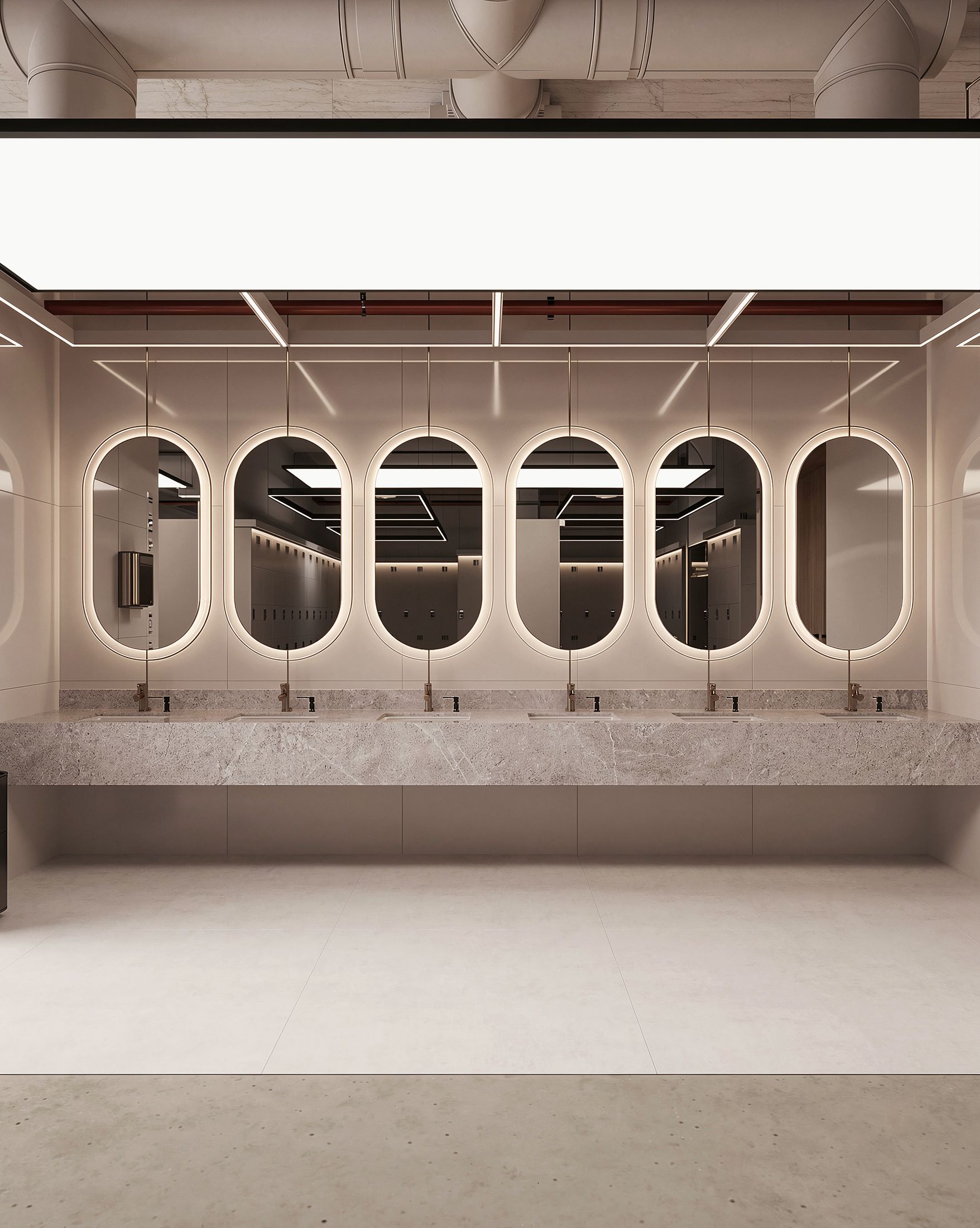Smart Gym — Rock Gold Mall, New Cairo — Xforms Studio