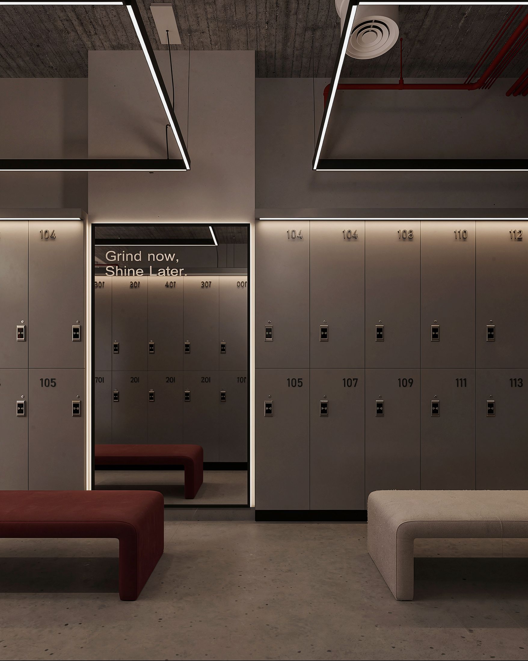 Smart Gym — Rock Gold Mall, New Cairo — Xforms Studio