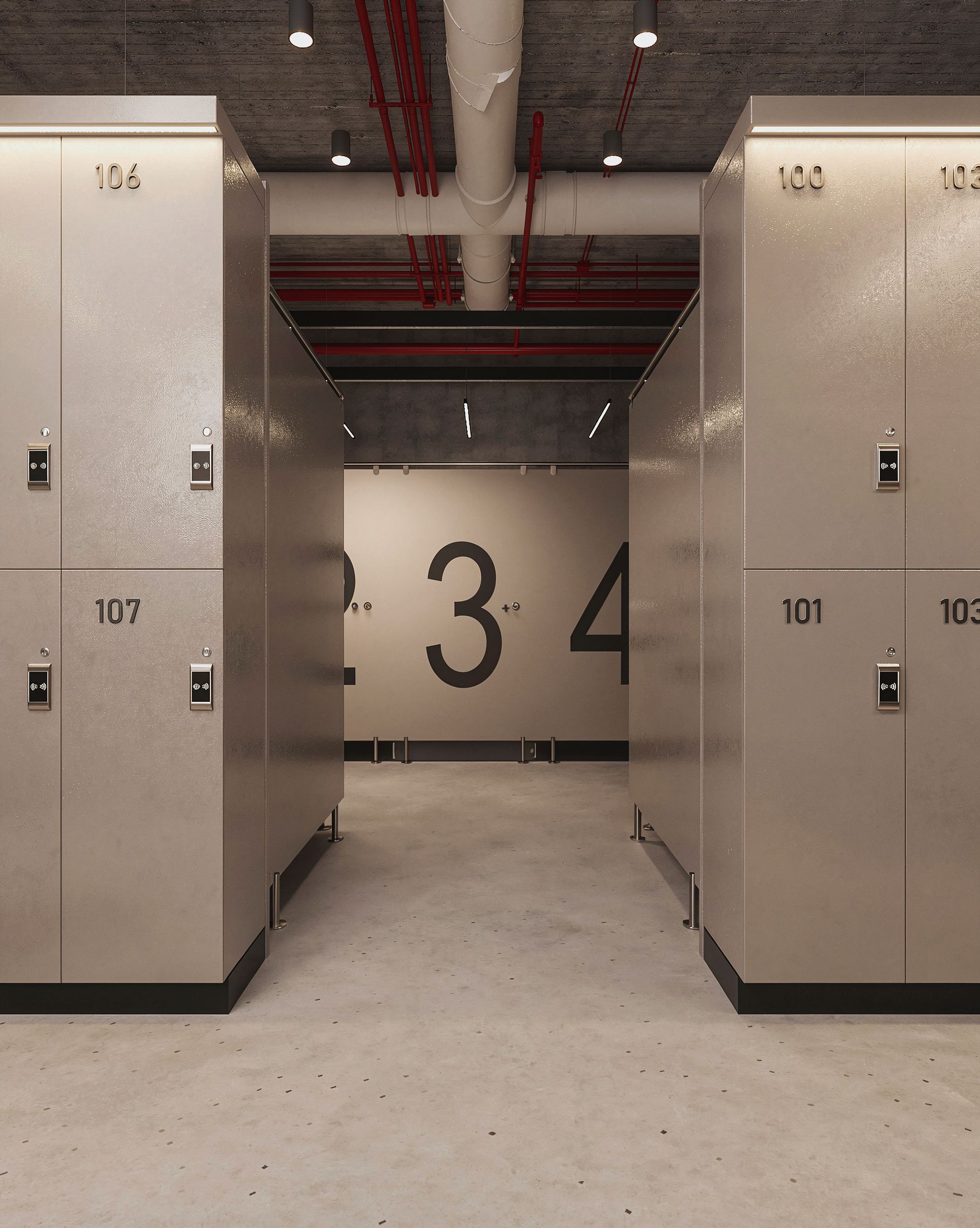 Smart Gym — Rock Gold Mall, New Cairo — Xforms Studio