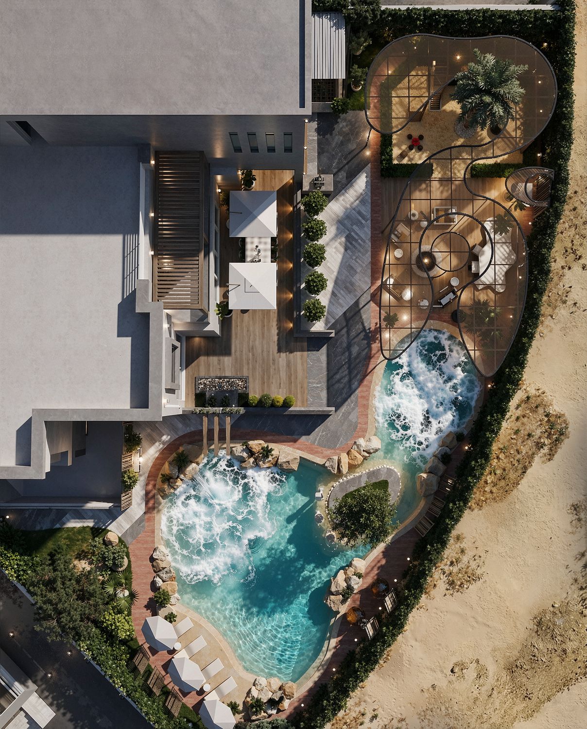 Sotto — Cairo Festival City, Cairo — Xforms Studio