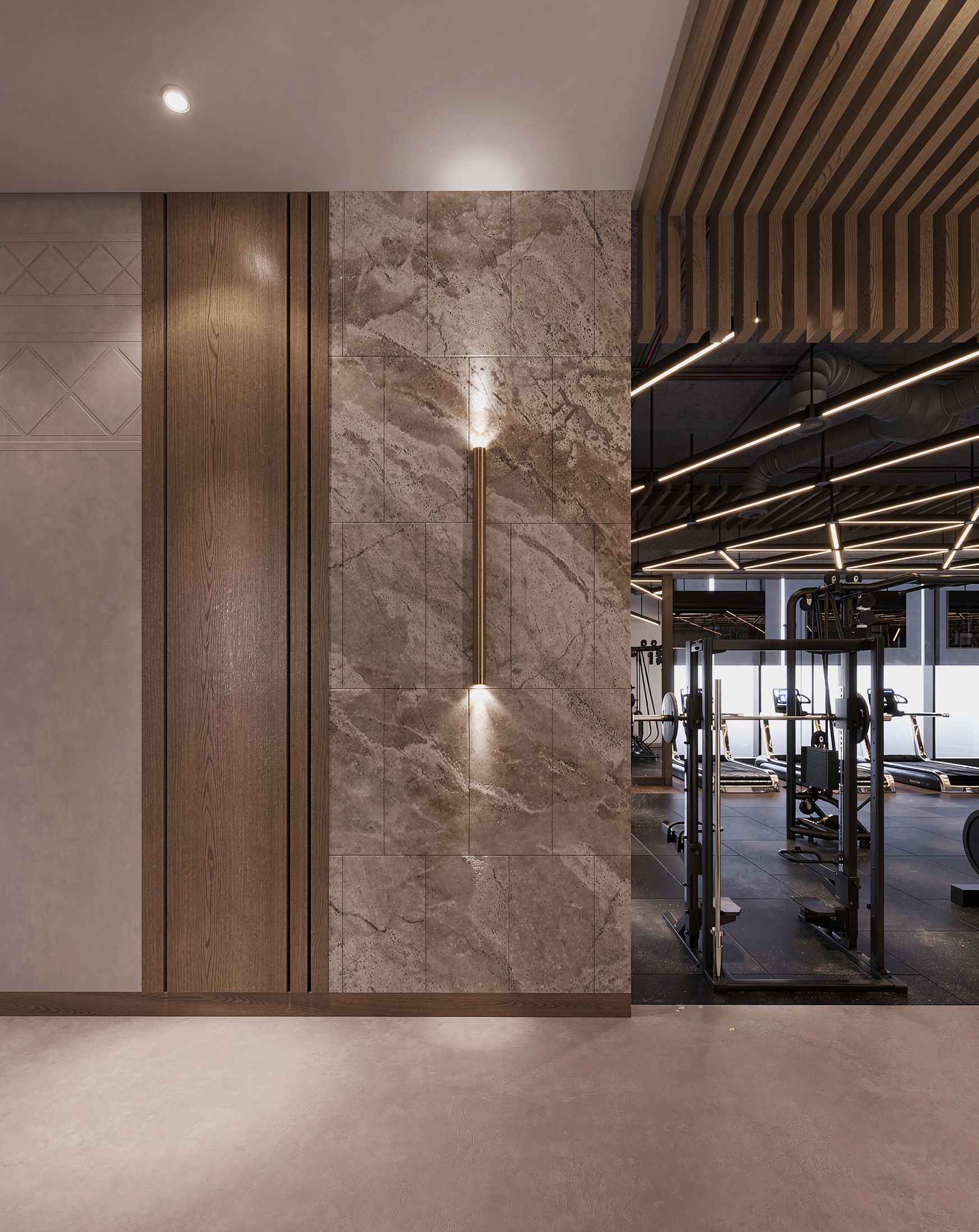 Well Gym — King Abdullah Financial District, Riyadh — Xforms Studio