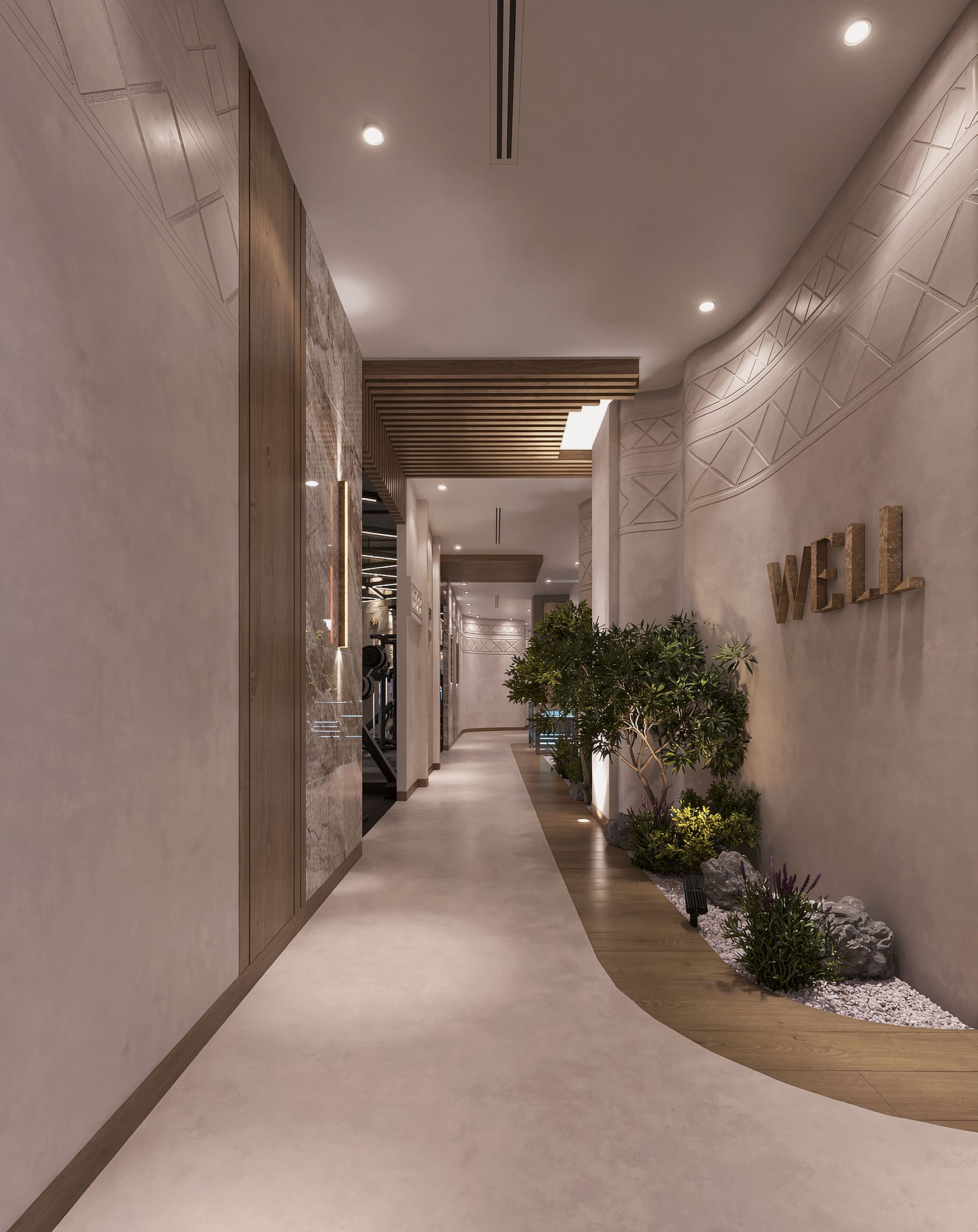 Well Gym — King Abdullah Financial District, Riyadh — Xforms Studio