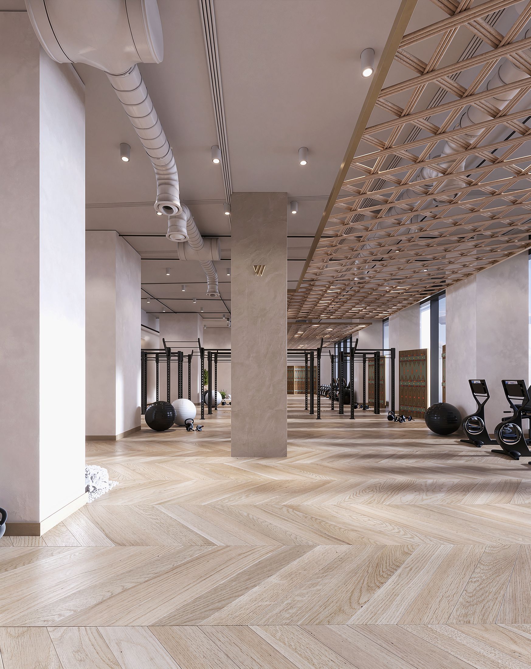 Well Gym — King Abdullah Financial District, Riyadh — Xforms Studio
