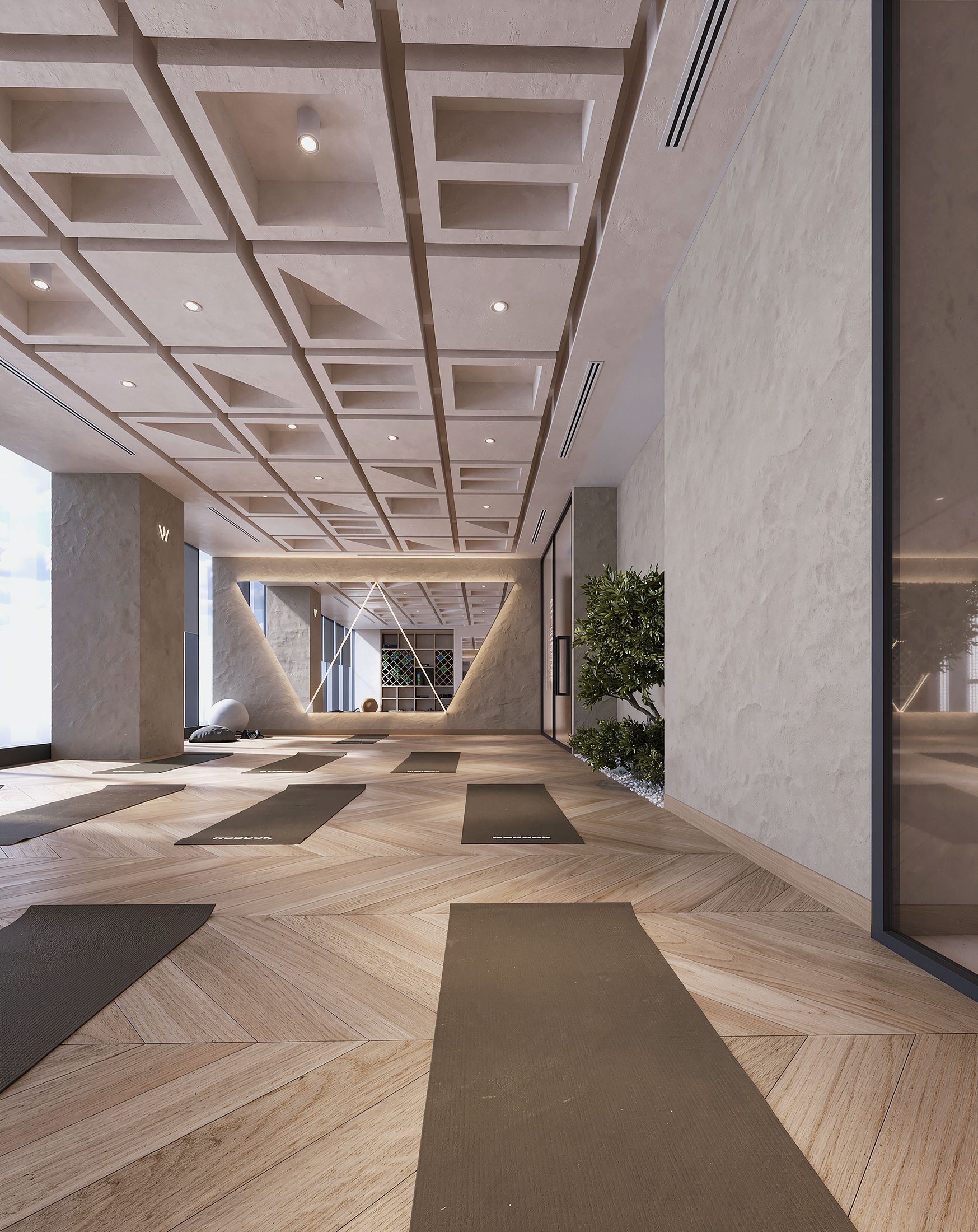 Well Gym — King Abdullah Financial District, Riyadh — Xforms Studio