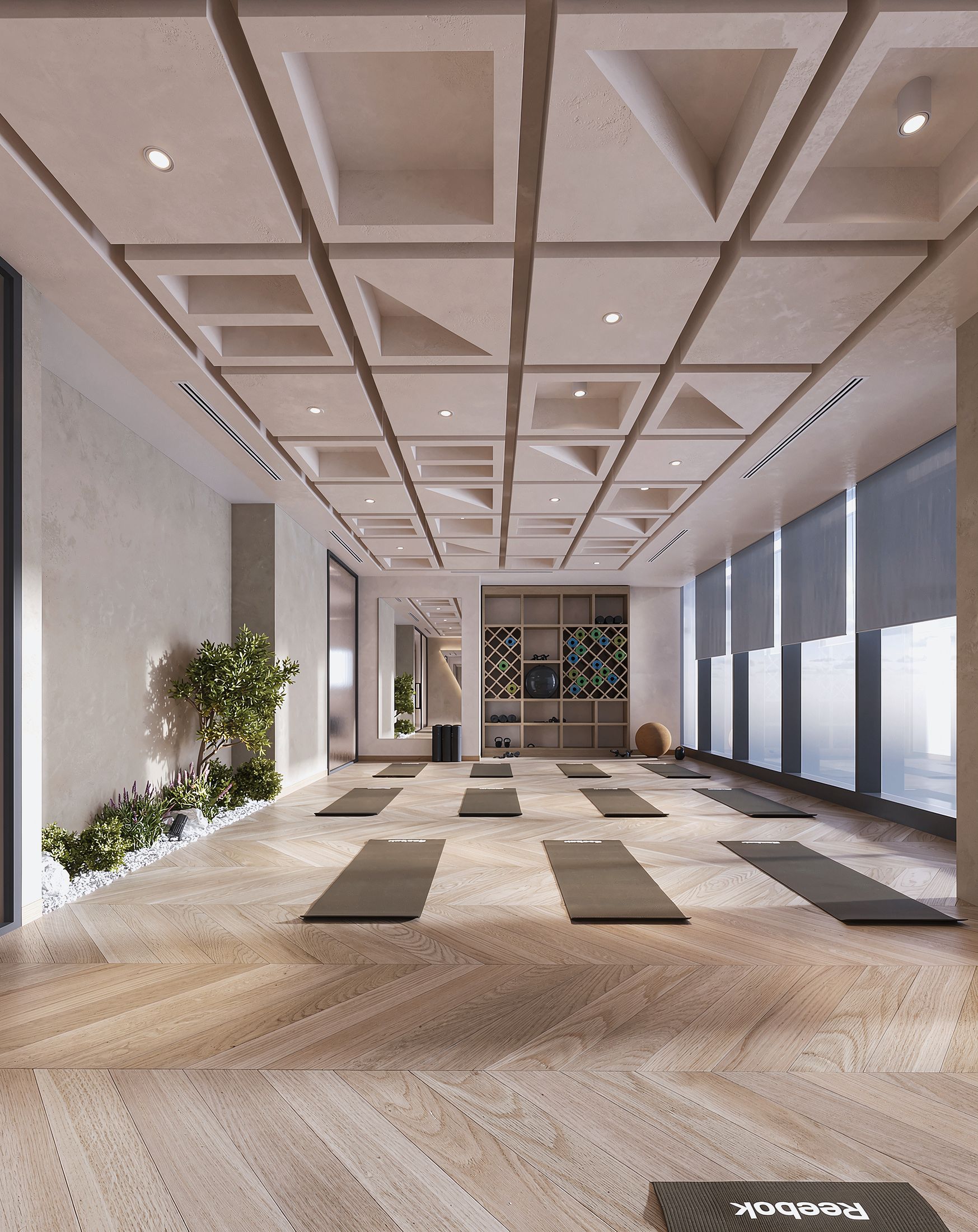 Well Gym — King Abdullah Financial District, Riyadh — Xforms Studio