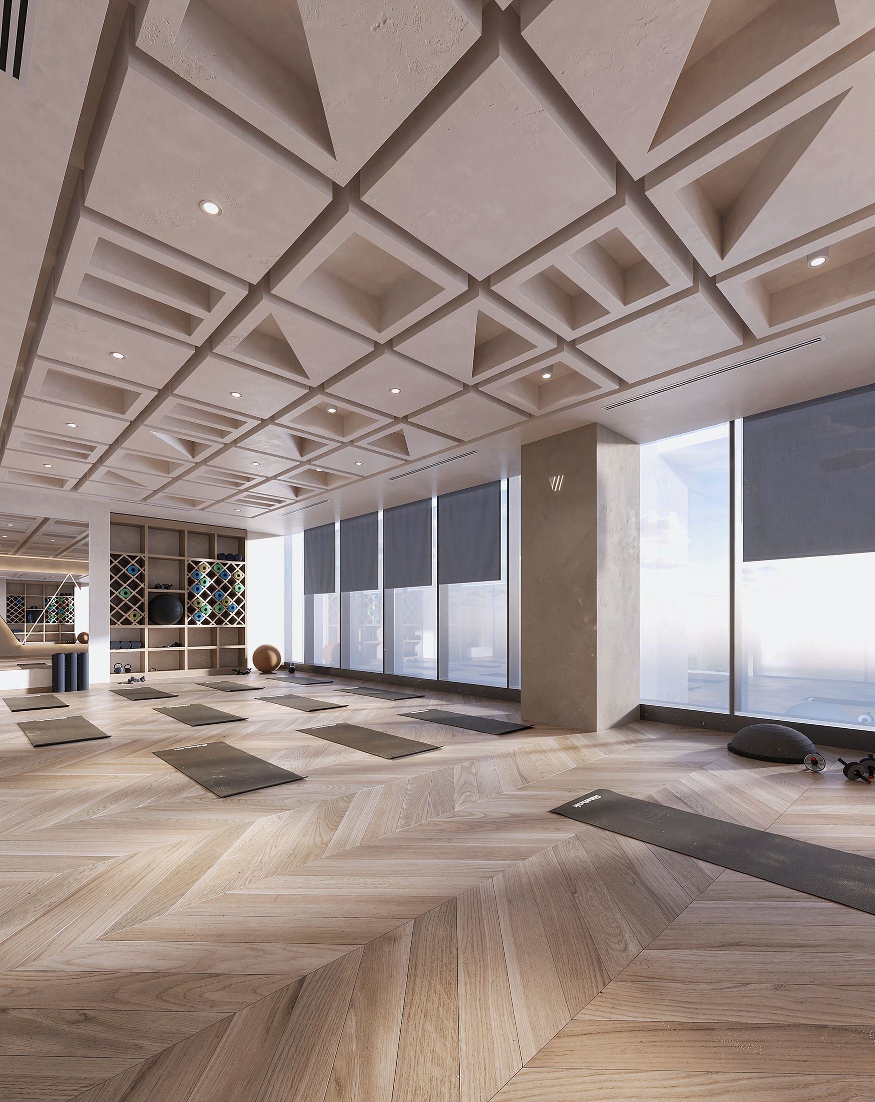 Well Gym — King Abdullah Financial District, Riyadh — Xforms Studio