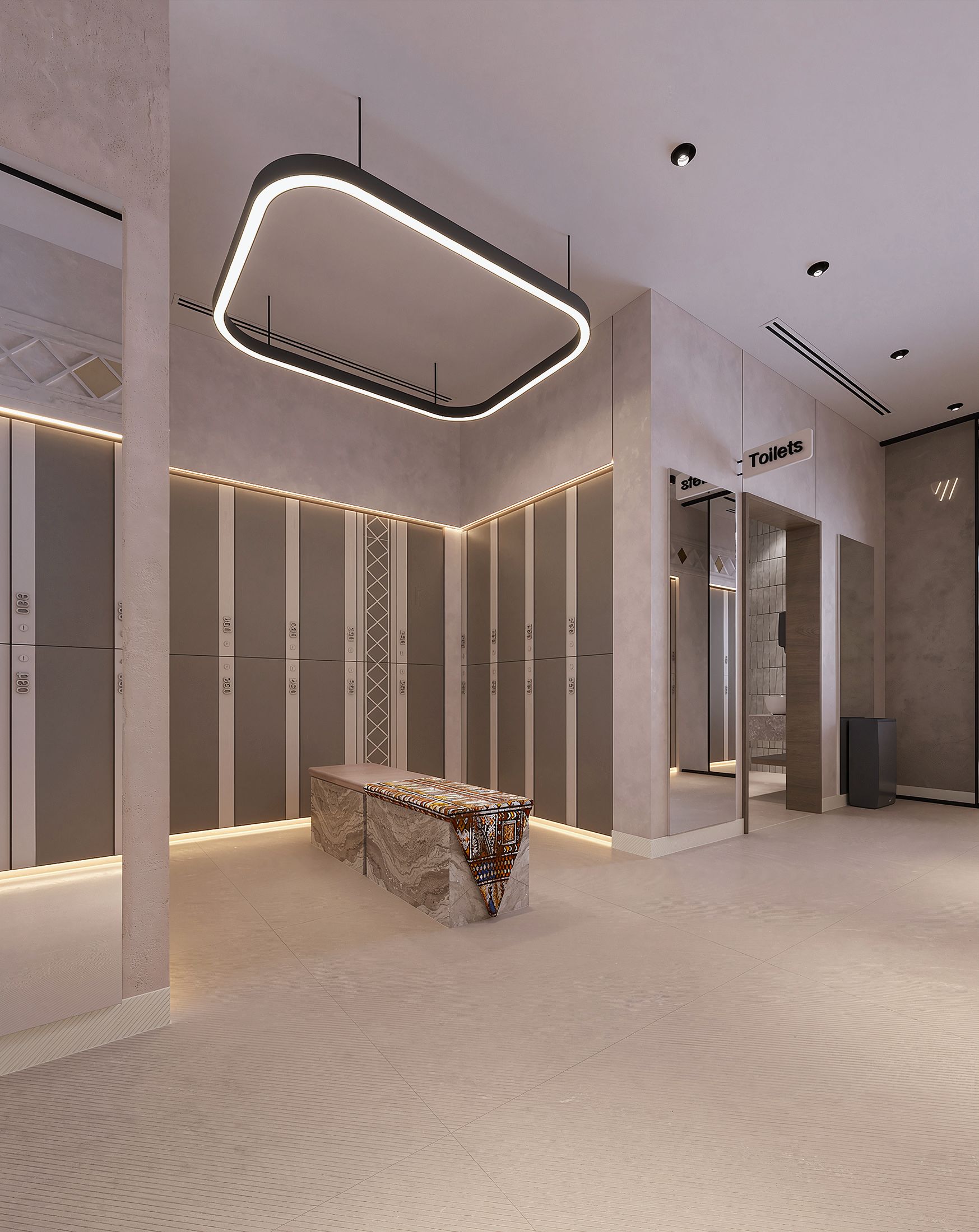 Well Gym — King Abdullah Financial District, Riyadh — Xforms Studio