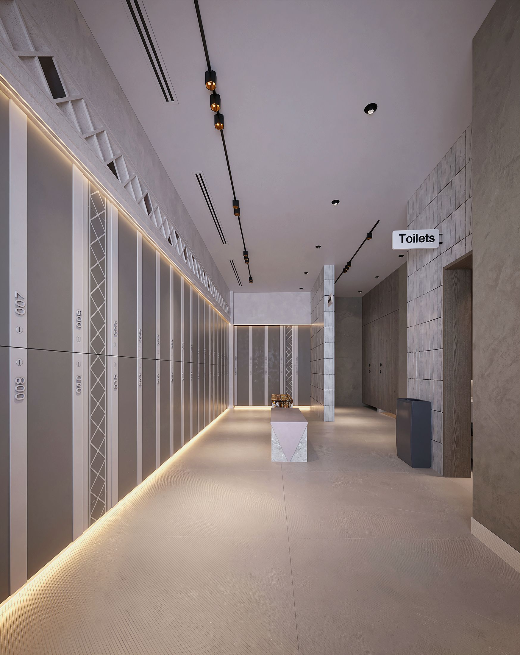 Well Gym — King Abdullah Financial District, Riyadh — Xforms Studio