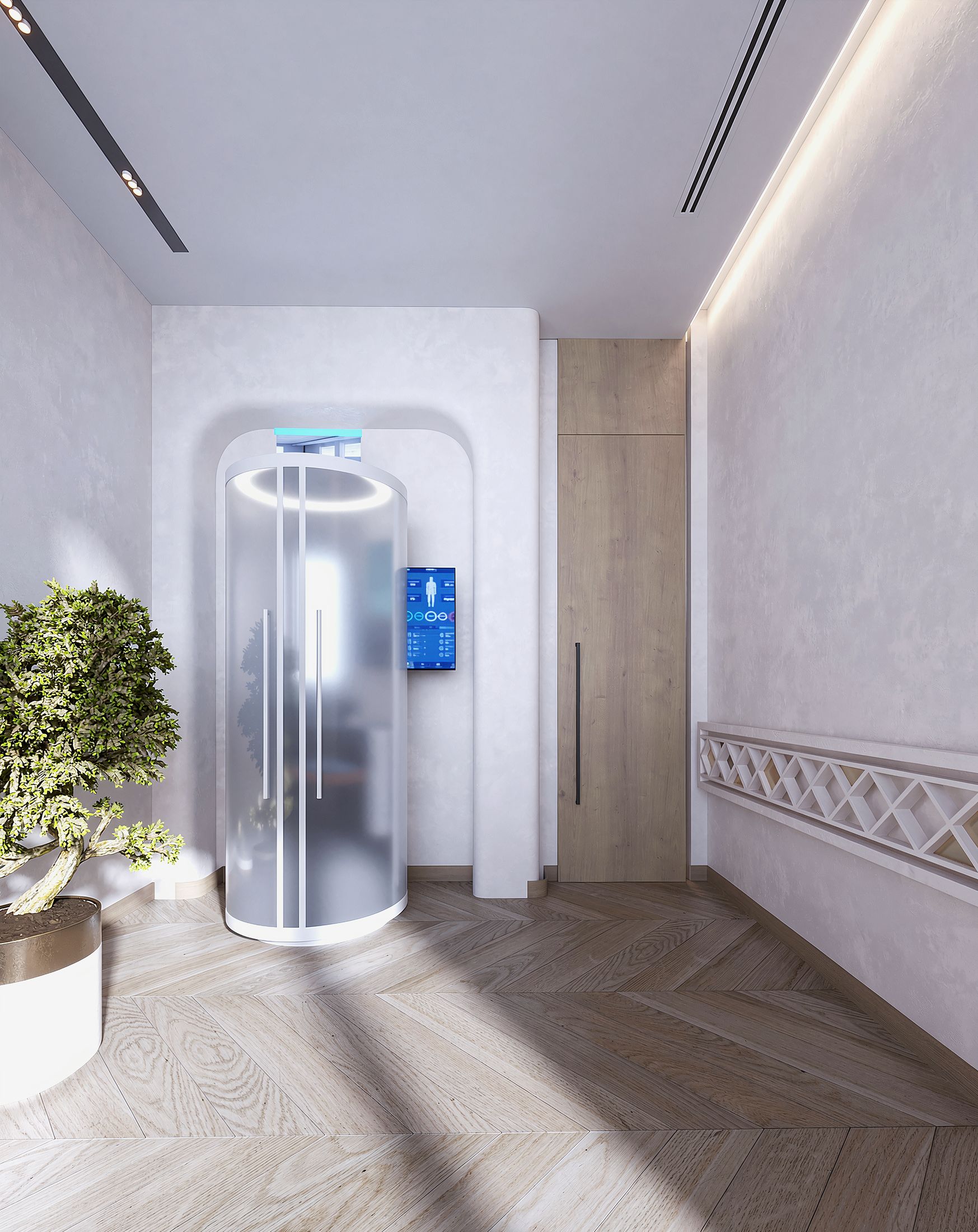 Well Gym — King Abdullah Financial District, Riyadh — Xforms Studio